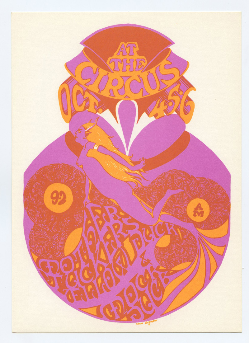 Retinal Circus Postcard 1968 October Mother Tickers Mock Duck Vancouver Canada